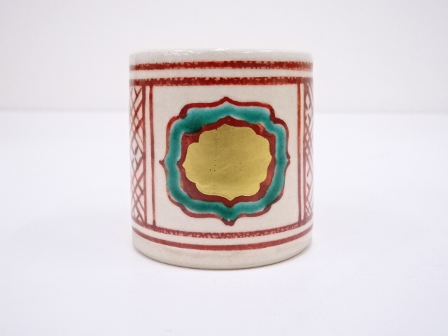 道具 ] - 道具 萬古焼 加賀瑞山造 赤絵蓋置 | ネットショップ圭